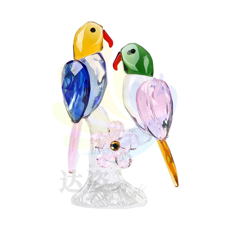 Crystal Magpie Decoration Modern Simple Desktop Decoration Office Decoration Wedding Gift Crystal Crafts Home Decoration acacuss