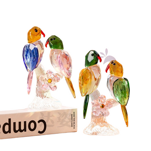Crystal Magpie Decoration Modern Simple Desktop Decoration Office Decoration Wedding Gift Crystal Crafts Home Decoration acacuss