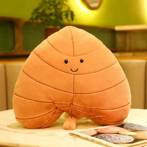 Cushion Soft Leaf Pillow Simulation Leaf Cushion Children's Room Green Plant Decoration  Chair Cushion acacuss