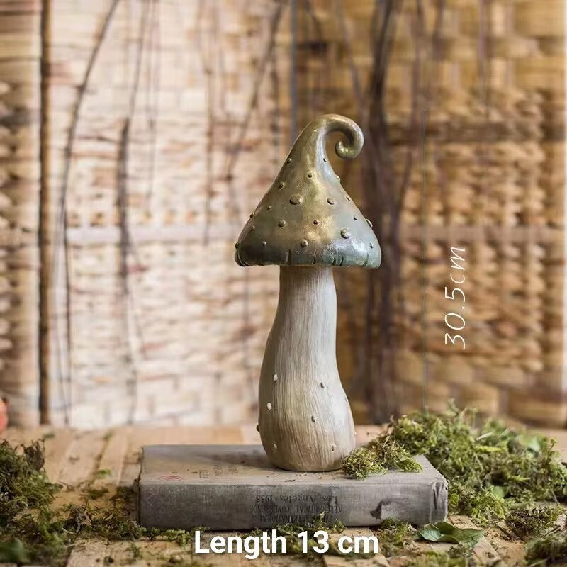 Cute Cartoon Fantasy Forest Elf Resin Craft Ornament, Living Room TV Cabinet Bedroom Balcony Garden Desktop Home Decoration Gift acacuss