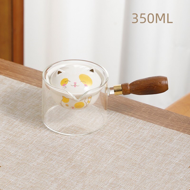 Cute Pet Glass Ceramic Chinese Kung Fu Tea set Travel Tea Set Teaware Sets Teapot For Tea Teapot Tea Cup Set Tea Maker Infuser acacuss