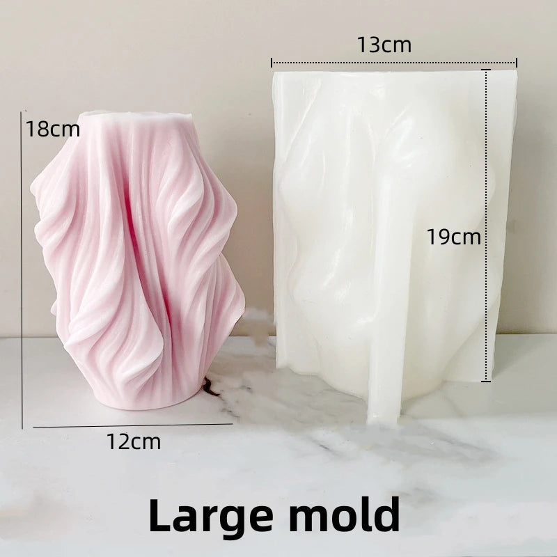 DIY Candle Silicone mold Making Mold Geometric mould 3D Shape Resin Epoxy for Handmade Soap Craft Mould Form Home Decoration acacuss