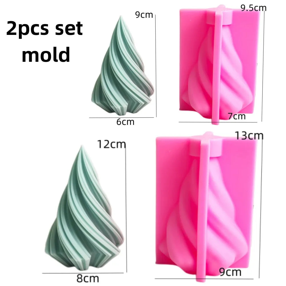 DIY Candle Silicone mold Making Mold Geometric mould 3D Shape Resin Epoxy for Handmade Soap Craft Mould Form Home Decoration acacuss