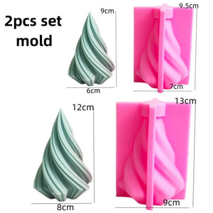 DIY Candle Silicone mold Making Mold Geometric mould 3D Shape Resin Epoxy for Handmade Soap Craft Mould Form Home Decoration acacuss