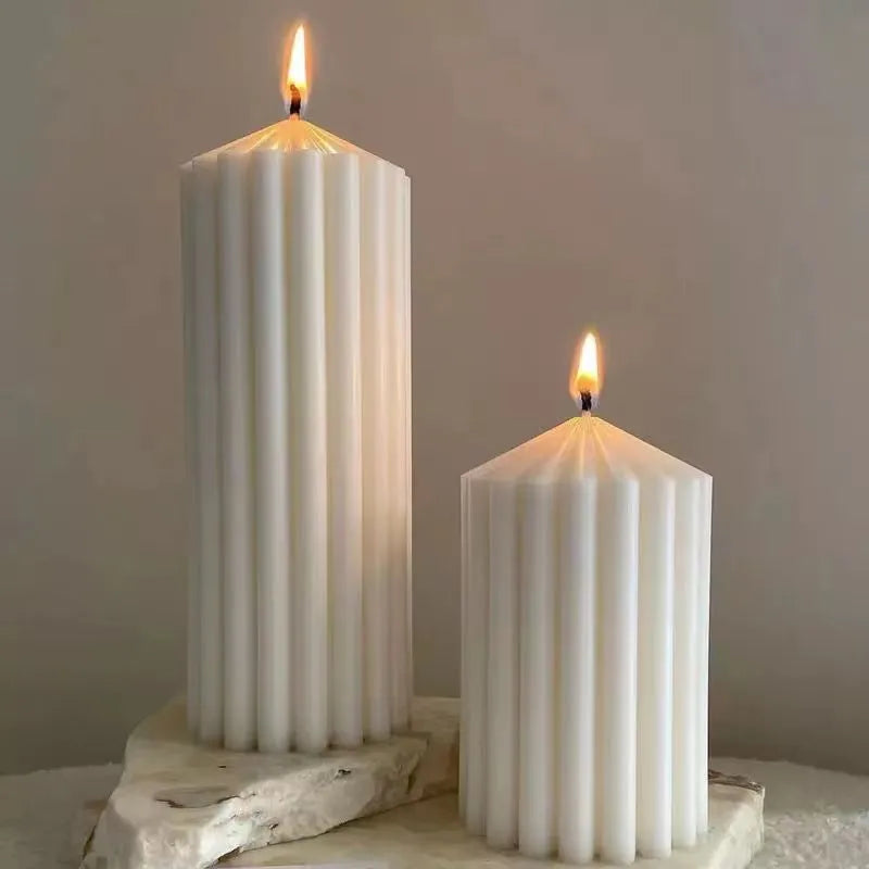 DIY Candle Silicone mold Making Mold Geometric mould 3D Shape Resin Epoxy for Handmade Soap Craft Mould Form Home Decoration acacuss
