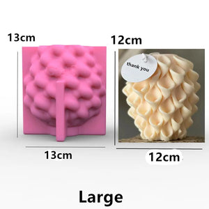 DIY Candle Silicone mold Making Mold Geometric mould 3D Shape Resin Epoxy for Handmade Soap Craft Mould Form Home Decoration acacuss