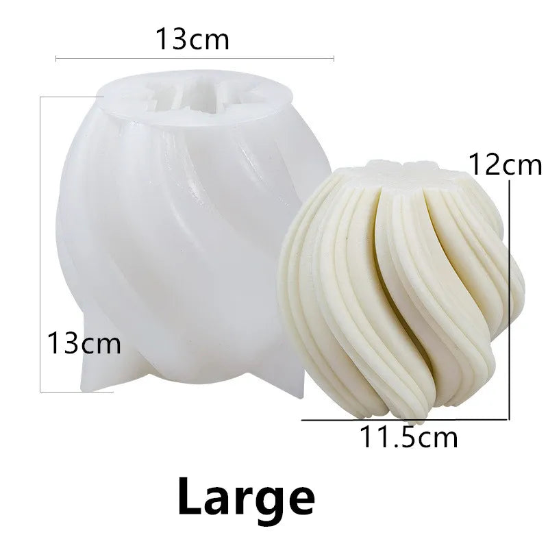 DIY Candle Silicone mold Making Mold Geometric mould 3D Shape Resin Epoxy for Handmade Soap Craft Mould Form Home Decoration acacuss