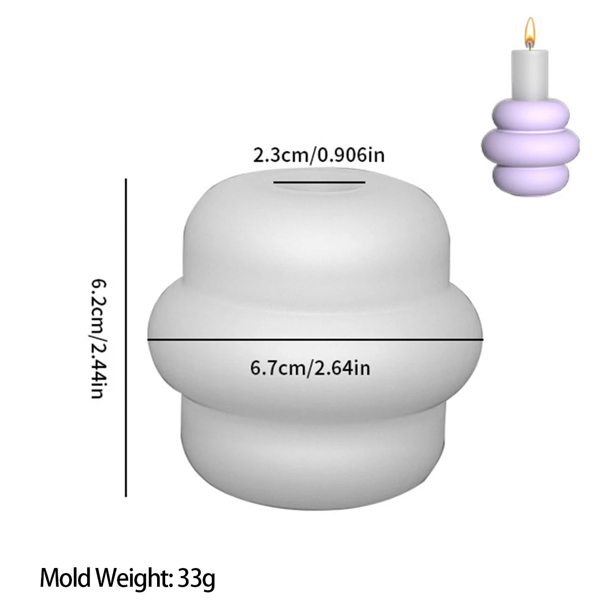 DIY Concrete Semicircle Candle Holder Silicone Mold Geometric Candle Holder Making Resin Plaster Craft Molds Home Decor Supplies acacuss