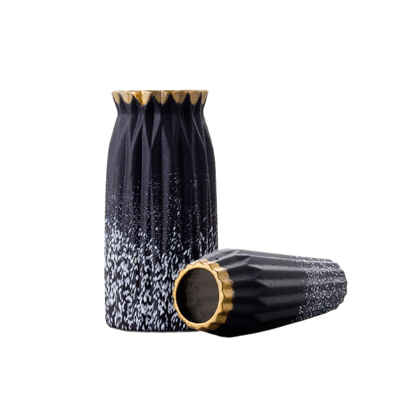 Dark Blue Vase acacuss