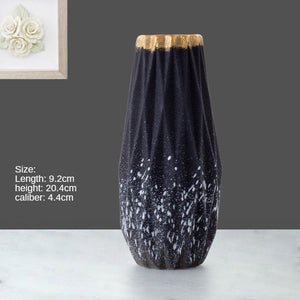 Dark Blue Vase acacuss