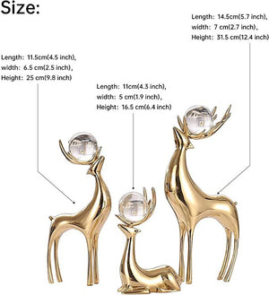 Deer Figurine BRASS Ornament acacuss