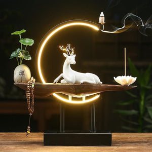 Deer incense burner acacuss