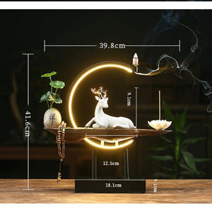 Deer incense burner acacuss