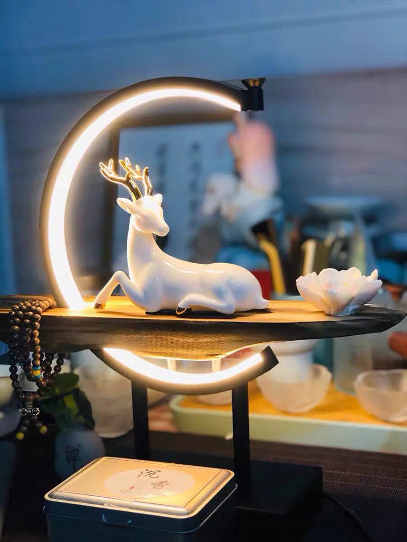 Deer incense burner acacuss