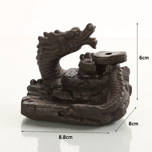 Dragon Backflow Incense Burner for Cones and Sticks acacuss