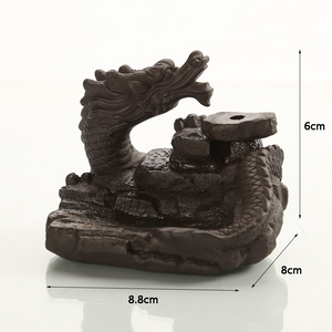 Dragon Backflow Incense Burner for Cones and Sticks acacuss