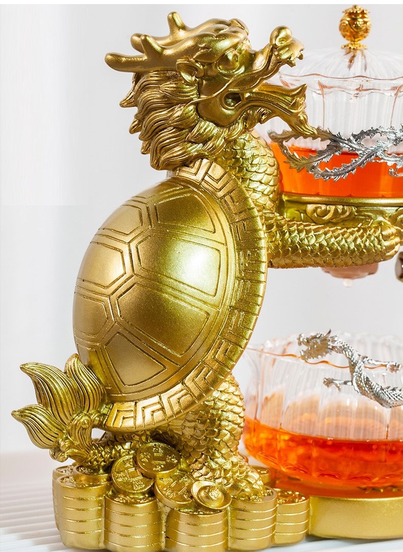 Dragon Dinosaur teapot with magnet Loose leaf tea infuser acacuss