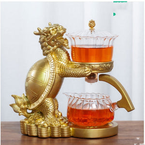 Dragon Dinosaur teapot with magnet Loose leaf tea infuser acacuss