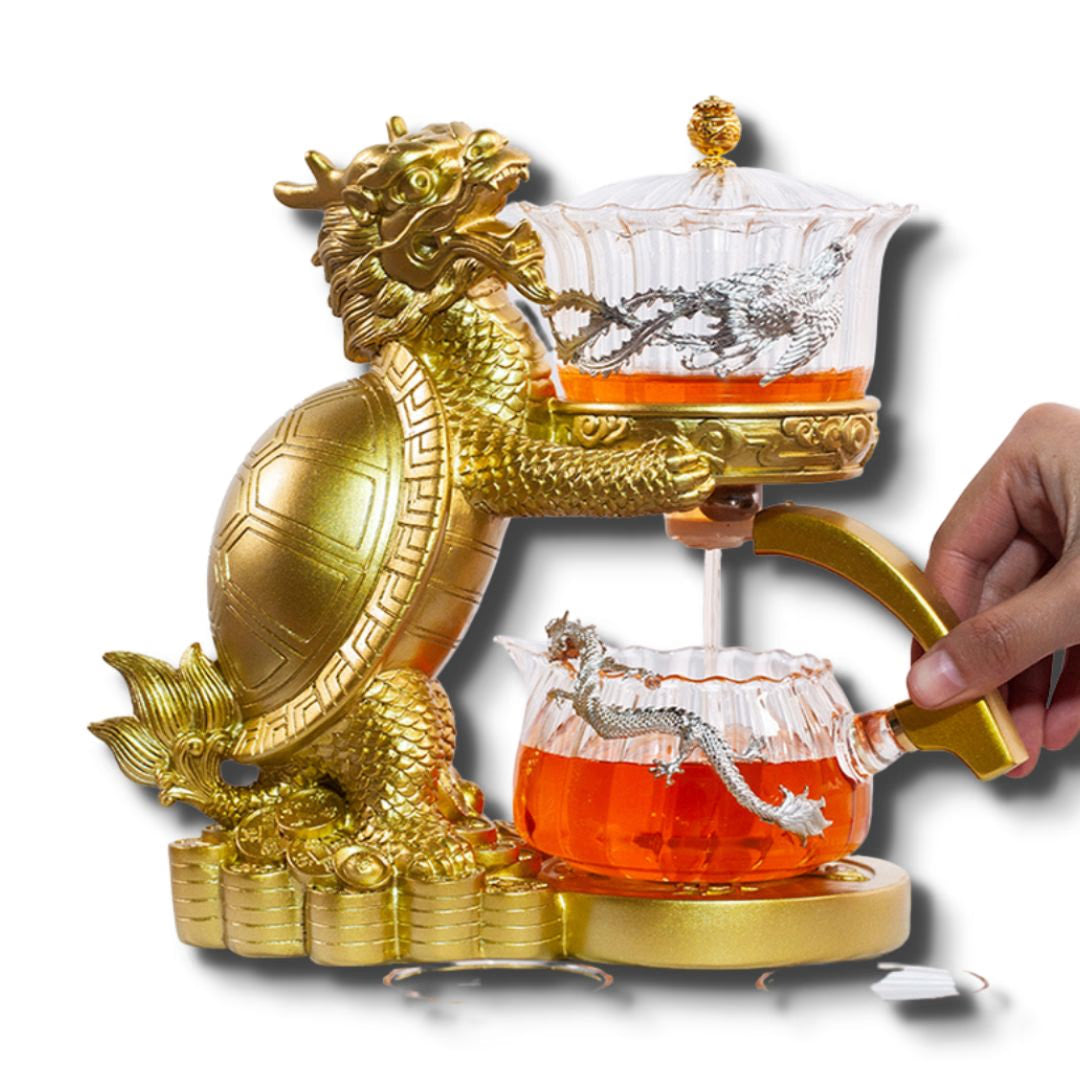Dragon Dinosaur teapot with magnet Loose leaf tea infuser acacuss
