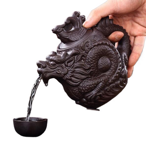 Dragon Tea Pot Yixing Purple Clay Teapot tea set chinese acacuss