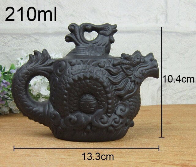 Dragon Tea Pot Yixing Purple Clay Teapot tea set chinese acacuss