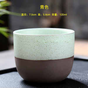 Drop Shipping 1PCS Ceramic Cup Coffee Kiln Change Ceramic Cups Pottery Cups Porcelain Tea Cup Drinking Water Teacup Mug acacuss