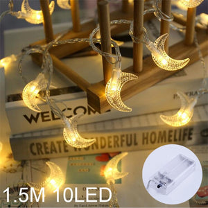2023 EID Mubarak LED Light Table Ornaments 3D Acrylic Night Lamp Muslim Ramadan Party Eid Al Adha Ramadan Decoration for Home acacuss