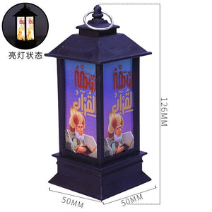 2023 EID Mubarak LED Light Table Ornaments 3D Acrylic Night Lamp Muslim Ramadan Party Eid Al Adha Ramadan Decoration for Home acacuss