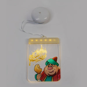2023 EID Mubarak LED Light Table Ornaments 3D Acrylic Night Lamp Muslim Ramadan Party Eid Al Adha Ramadan Decoration for Home acacuss