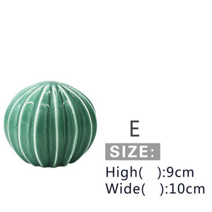 Eastern Decoration 2023 Room Decor Green Cactus Home Aesthetic Decor Cactus Home Decor Decorations Presents Ceramic Cactus acacuss
