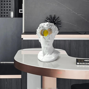 Egg Smashing on David's Face-Artistic and Creative Resin Statue-Great Gift for Family and Friends acacuss