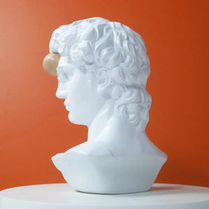 Egg Smashing on David's Face-Artistic and Creative Resin Statue-Great Gift for Family and Friends acacuss
