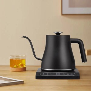Electric Gooseneck Coffee/Tea Kettle ,100% Stainless Steel Inner LPS-1995,0.8L ,1200W,Suitable for Family and Office acacuss