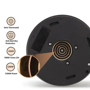 Electric Gooseneck Coffee/Tea Kettle ,100% Stainless Steel Inner LPS-1995,0.8L ,1200W,Suitable for Family and Office acacuss