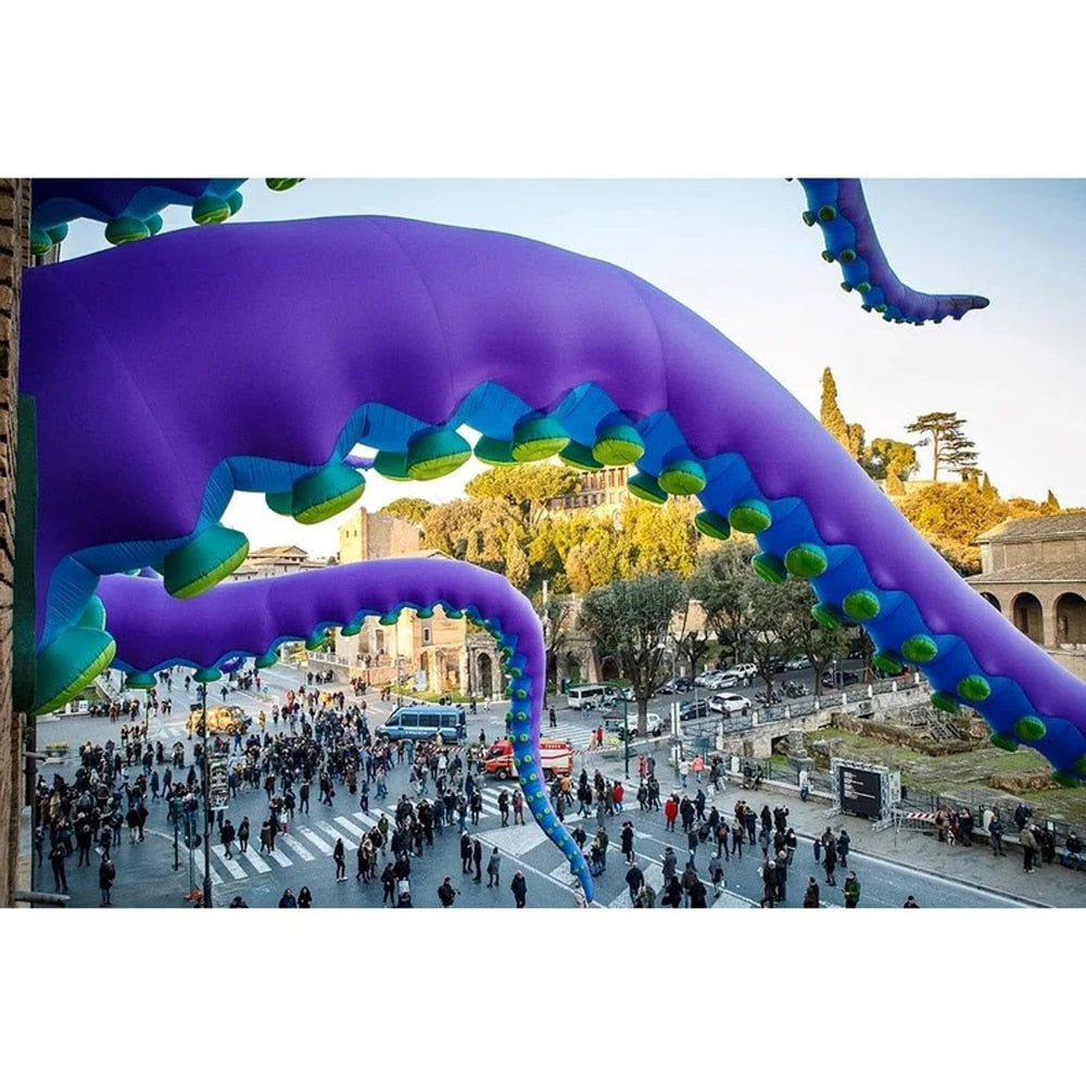Elegant super giant inflatable octopus tentacles with affordable price inflatable octopus arm for Halloween decoration acacuss