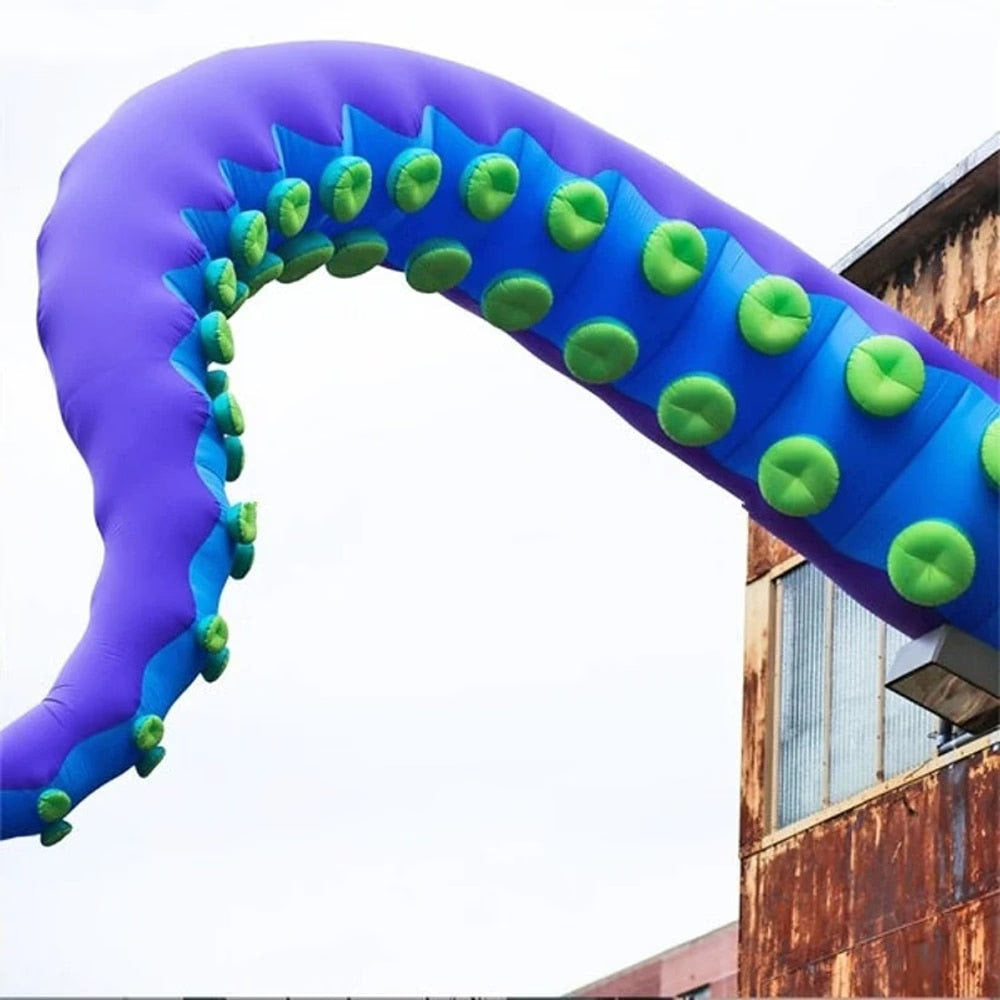 Elegant super giant inflatable octopus tentacles with affordable price inflatable octopus arm for Halloween decoration acacuss