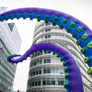 Elegant super giant inflatable octopus tentacles with affordable price inflatable octopus arm for Halloween decoration acacuss