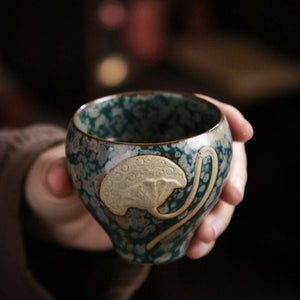 Espresso japanese tea cups Ceramic Kung Fu Tea Cup Sets of 5 Cups acacuss