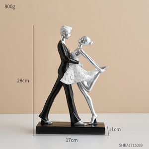 European Style Elegant Ballet Girl Decorative Ornaments Living Room Decoration Accessories Wine Cabinet Decoration Home Decor acacuss