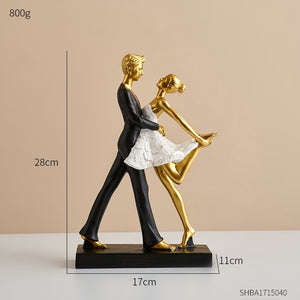 European Style Elegant Ballet Girl Decorative Ornaments Living Room Decoration Accessories Wine Cabinet Decoration Home Decor acacuss