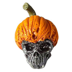 Evil Pumpkin Skull Halloween Pumpkin Ornaments Ornaments Crafts acacuss