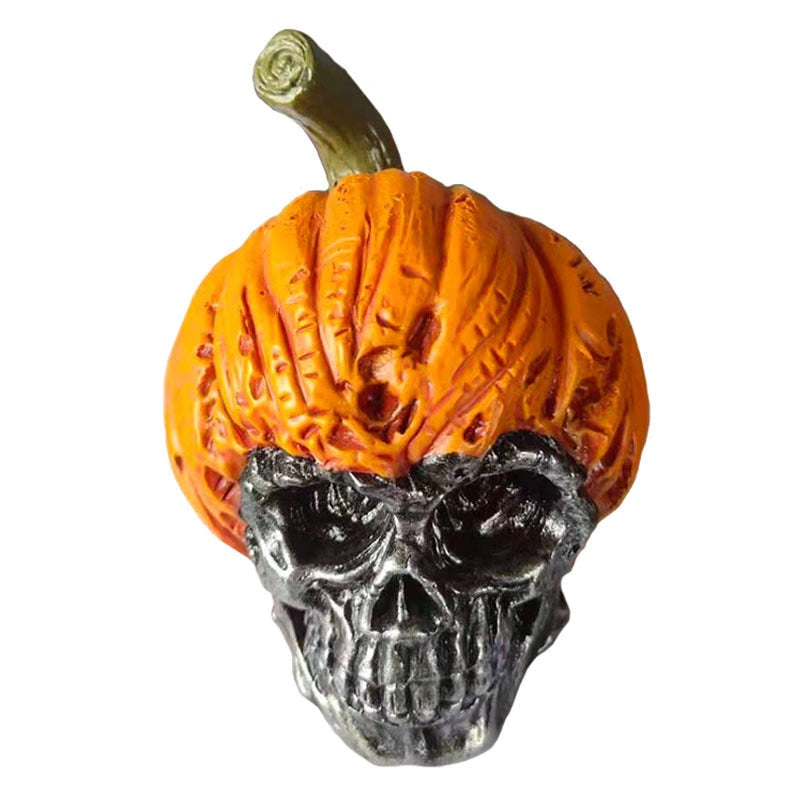 Evil Pumpkin Skull Halloween Pumpkin Ornaments Ornaments Crafts acacuss