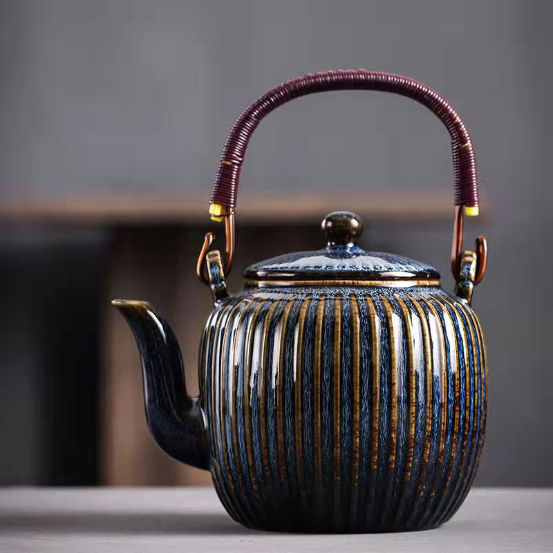 Exquisite Chinese Ceramic Teapot With Filter 800ml Mug Teapot for Tea Kettle Puer Tea Pot Set Teaware Teapots Cup Service Clay acacuss