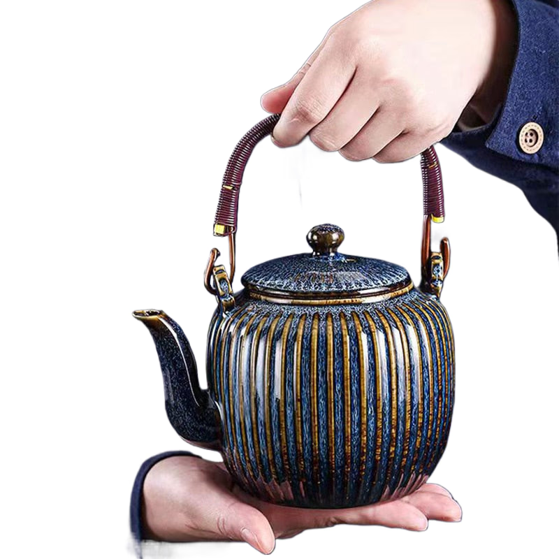 Exquisite Chinese Ceramic Teapot With Filter 800ml Mug Teapot for Tea Kettle Puer Tea Pot Set Teaware Teapots Cup Service Clay acacuss
