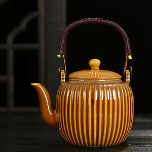 Exquisite Chinese Ceramic Teapot With Filter 800ml Mug Teapot for Tea Kettle Puer Tea Pot Set Teaware Teapots Cup Service Clay acacuss