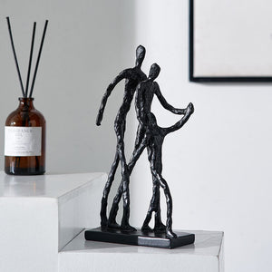 Extravagance Art Decor Abstract Character Ornaments Resin Figurines Office Accessories Room Decorations Vintage Home Decor Gift acacuss