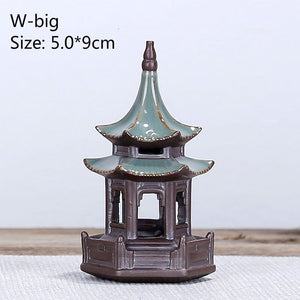 F Bonsai Fairy Garden Ornament Ceramic Figure Ge Yao Zen Meaning Little Monk Micro Landscape Home Decoration Accessories Tea Pet acacuss