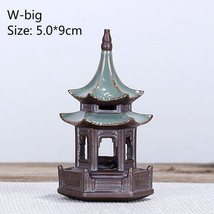 F Bonsai Fairy Garden Ornament Ceramic Figure Ge Yao Zen Meaning Little Monk Micro Landscape Home Decoration Accessories Tea Pet acacuss