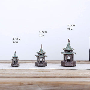 F Bonsai Fairy Garden Ornament Ceramic Figure Ge Yao Zen Meaning Little Monk Micro Landscape Home Decoration Accessories Tea Pet acacuss