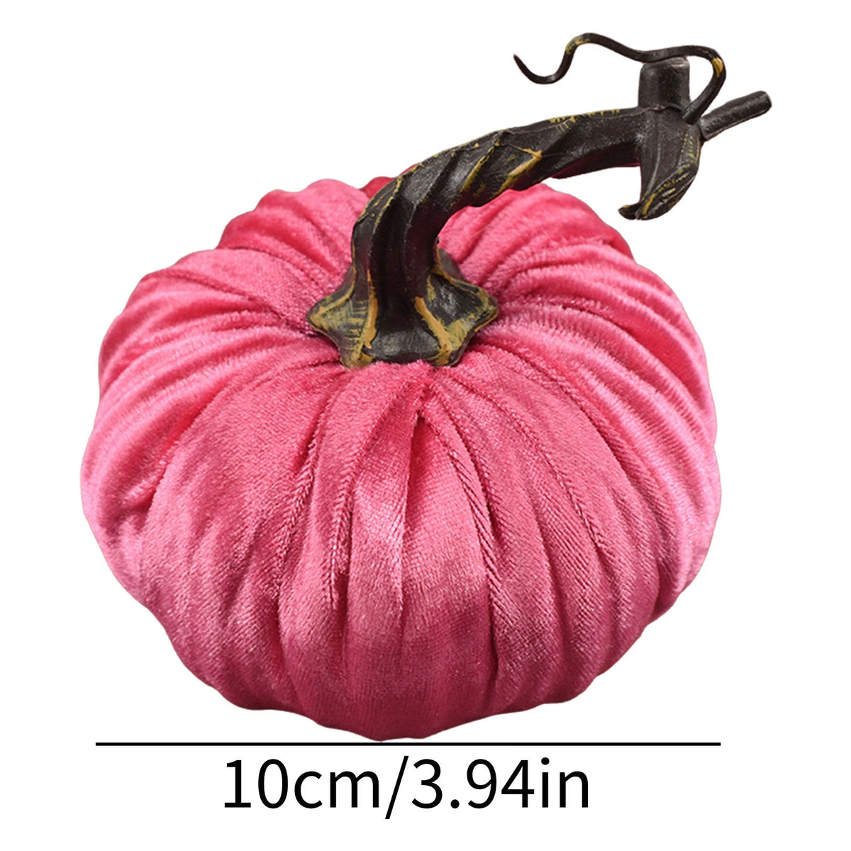 Fake Velvet Pumpkin Halloween Decoration Pumpkins Small Foam Pumpkins Autumn Table Decor Thanksgiving Photography Props acacuss